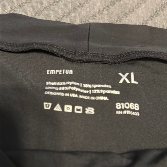 High-Waisted Black Swim Bottoms - Picture 2 of 4